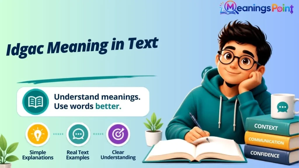 Idgac Meaning in Text
