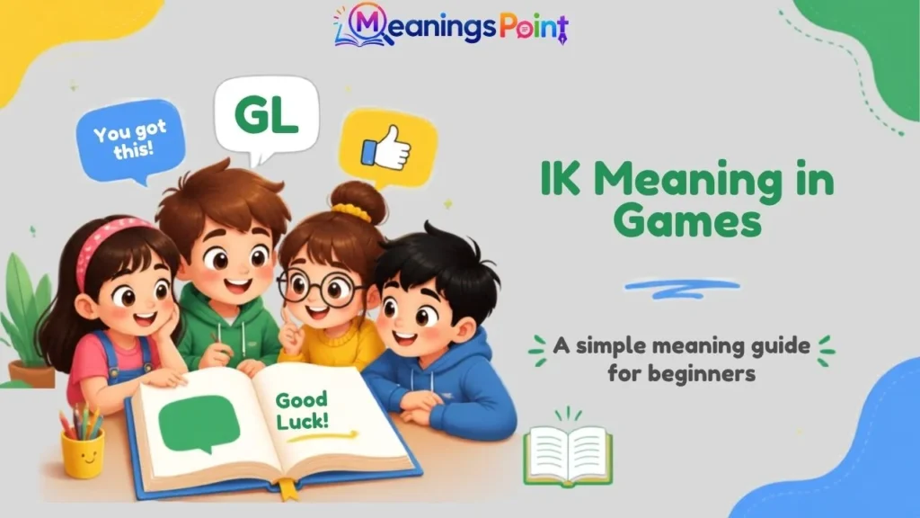 IK Meaning in Games