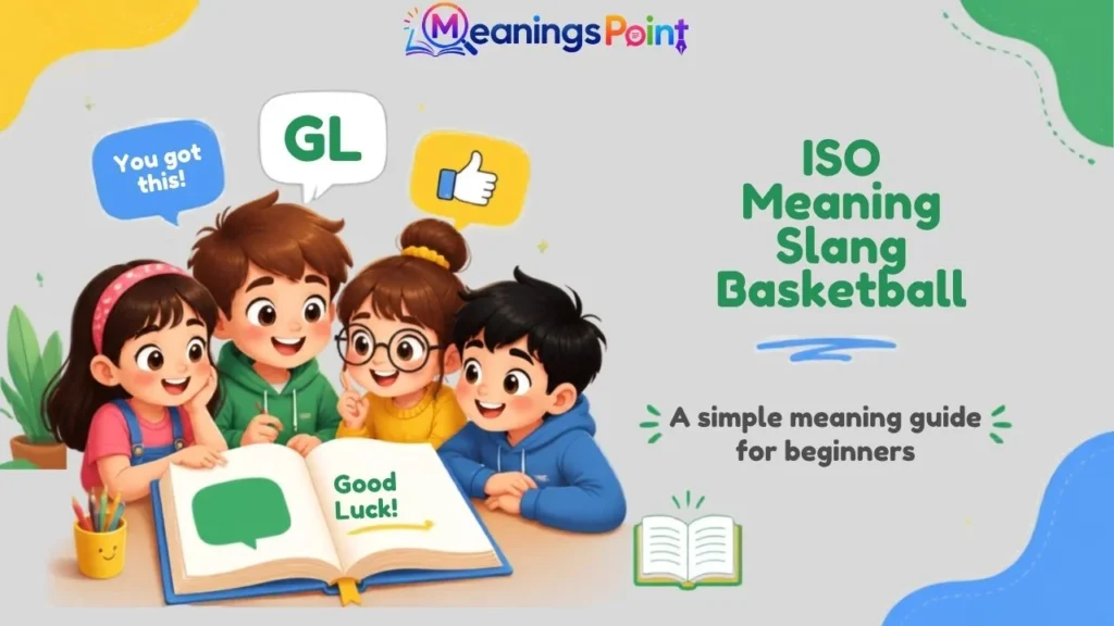 ISO Meaning Slang Basketball