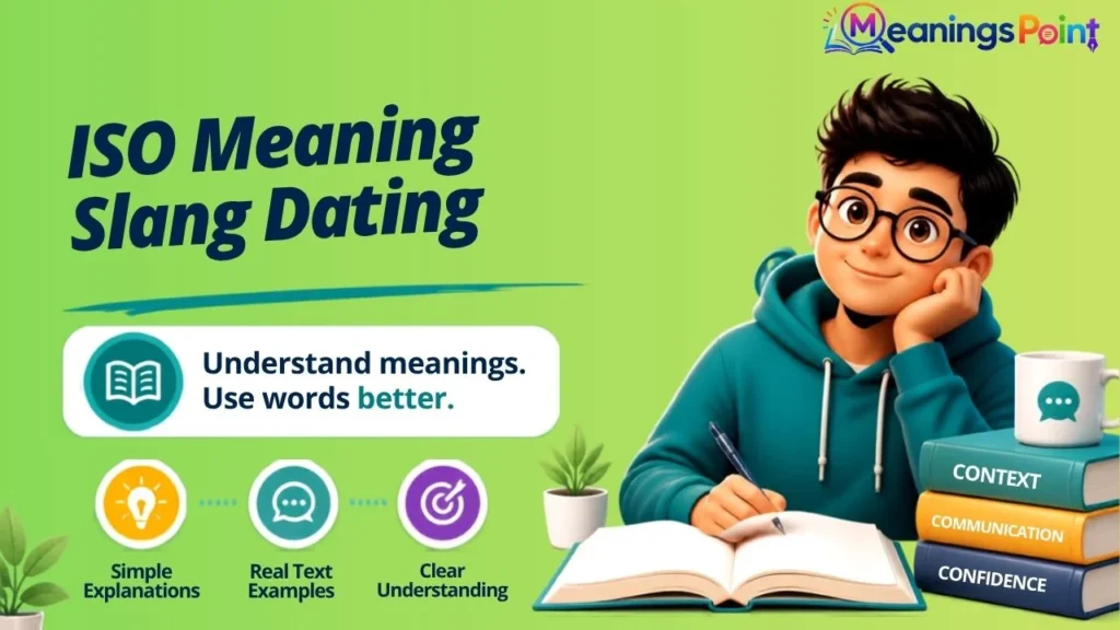 ISO Meaning Slang Dating