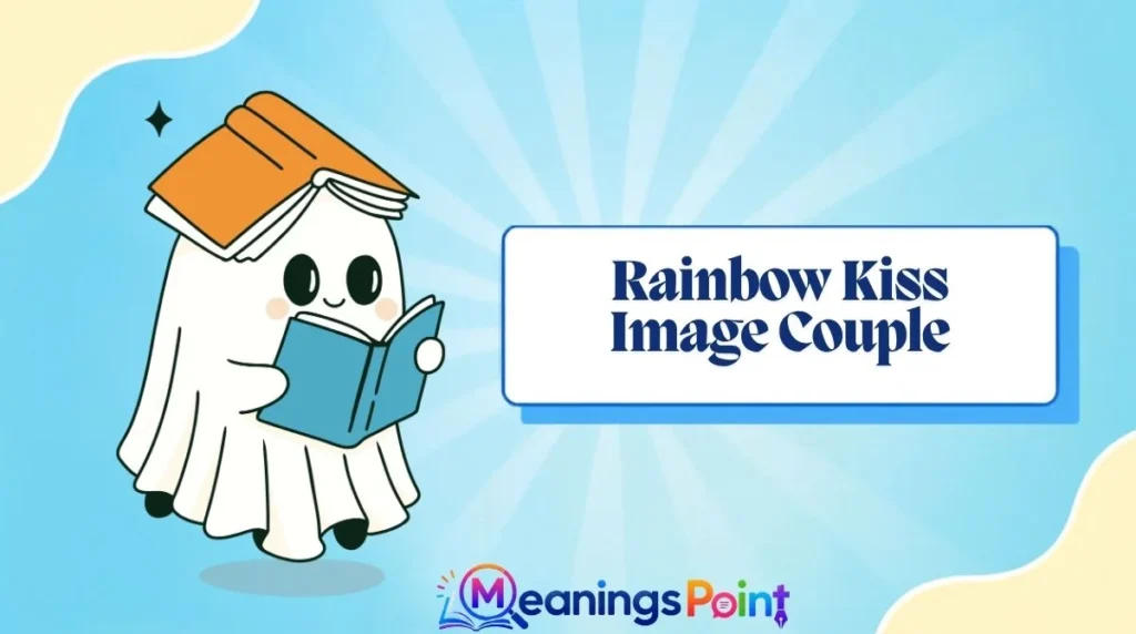 Rainbow Kiss Image Couple