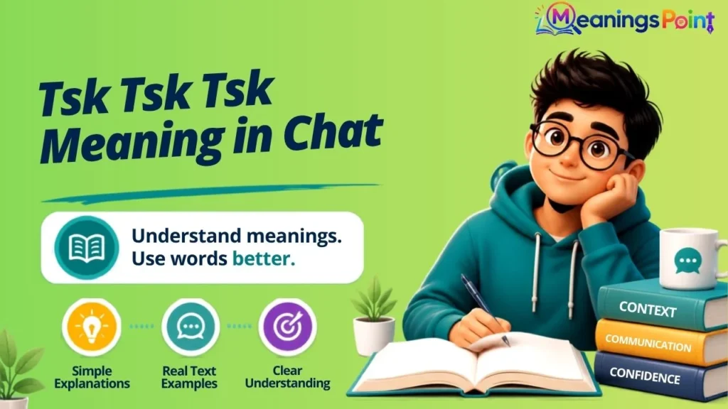 Tsk Tsk Tsk Meaning in Chat