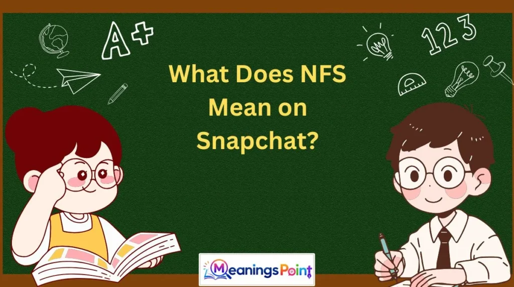What Does NFS Mean on Snapchat?