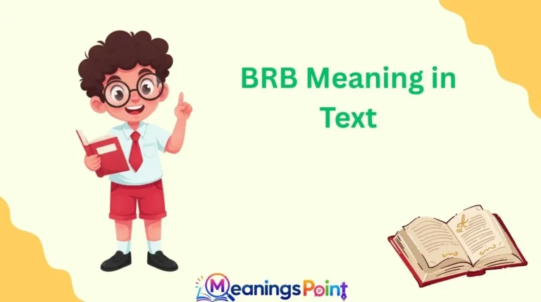 BRB Meaning in Text