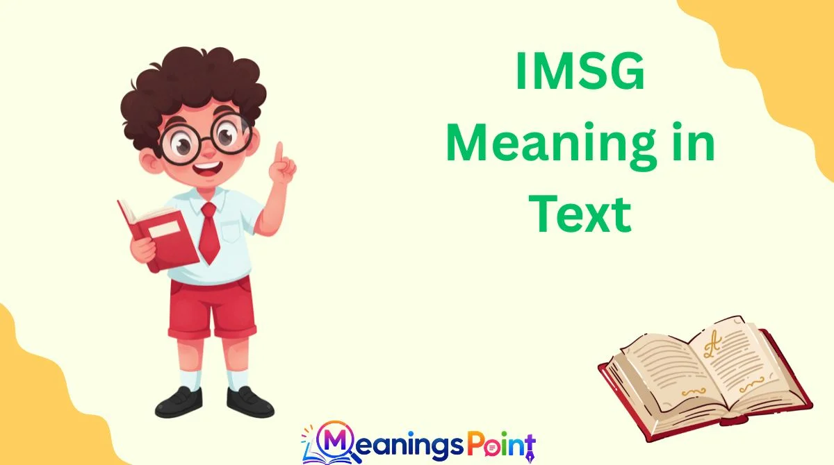 IMSG Meaning in Text