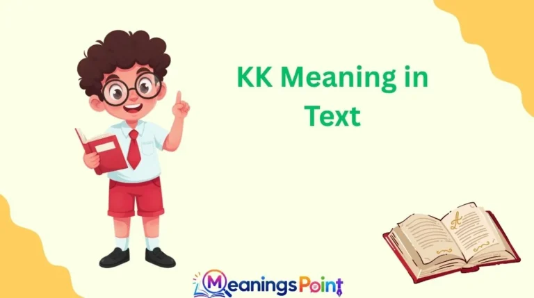 KK Meaning in Text