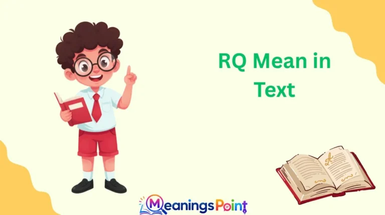 RQ Mean in Text