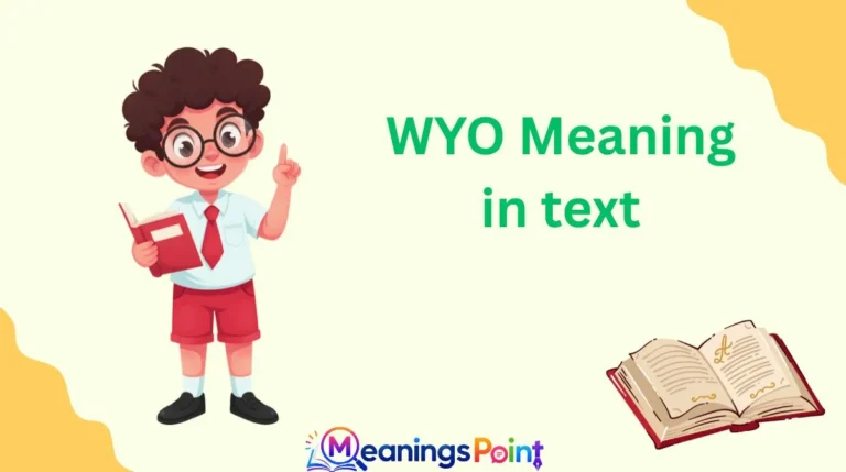 WYO Meaning in text